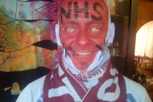 Clarets superfan John Withington