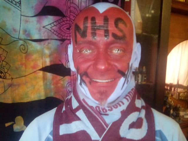 Clarets superfan John Withington