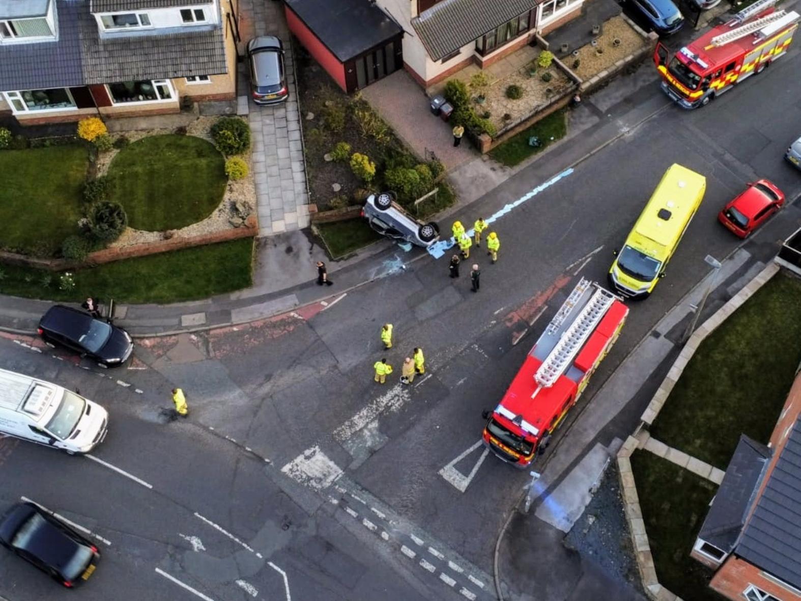 Two arrested after fleeing scene of crash in Darwen Lancashire Evening Post
