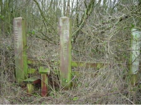 ..but there are features like this stile which suggest a historical intention for the route to be accessed by the public (image: Lancashire County Council, atken 2006)