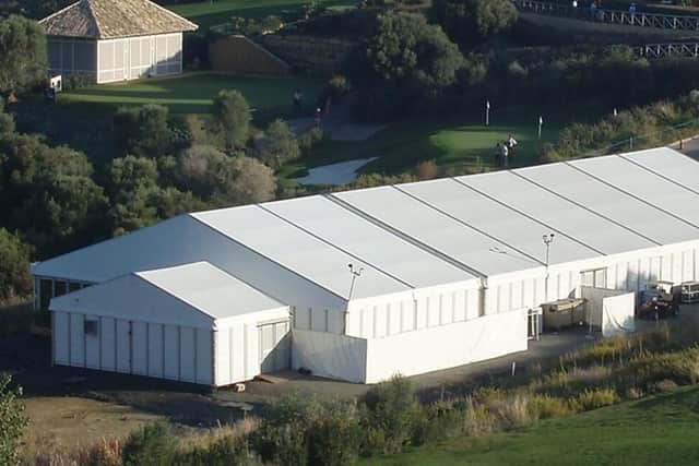 Visual representation of how a temporary morgue might look - but this is not an image of the facility at Warton (courtesy of Lancashire County Council)