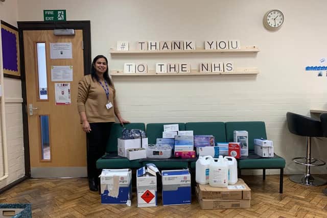 Eldon Primary School headteacher Azra Butt rallied the troops to provide  vital personal protection equipment for NHS staff