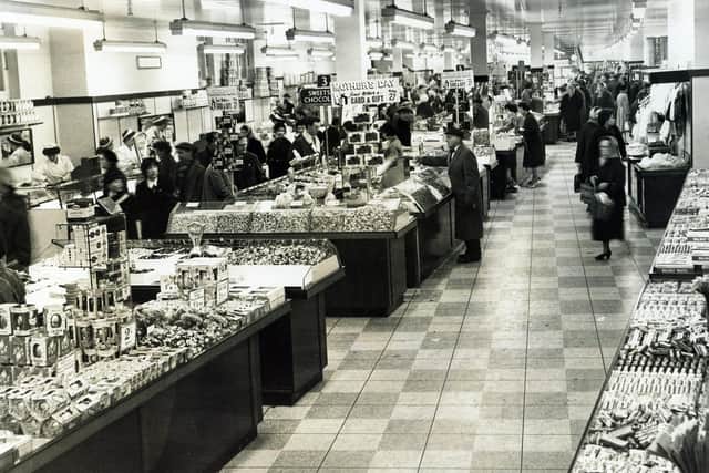 Easter Eggs in a Woolworths in 1960