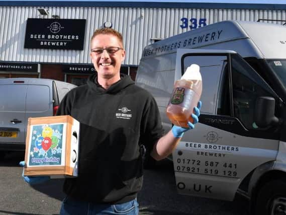 Beer Brothers can deliver craft beer - in a milk container
Photo: NEIL CROSS