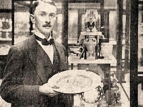 Harris Art Director Sydney Paviere pictured in 1927
