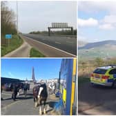 Scenes across the region as police thank the public for staying at home.
