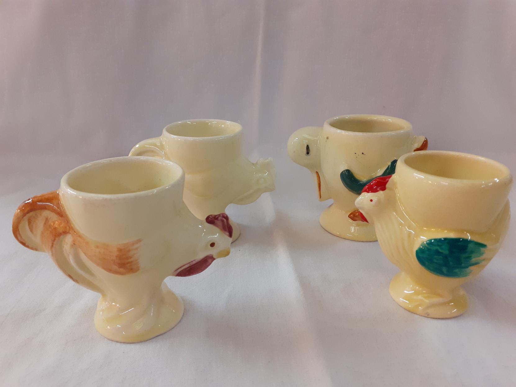 Vintage 80's elephant egg cup