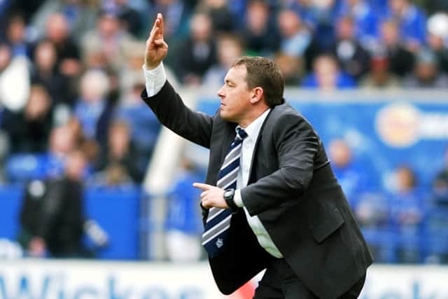 Preston manager Billy Davies on the touchline at Leicester in April 2006