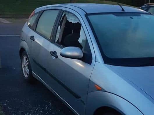 The cars were targeted overnight at Royal Preston Hospital