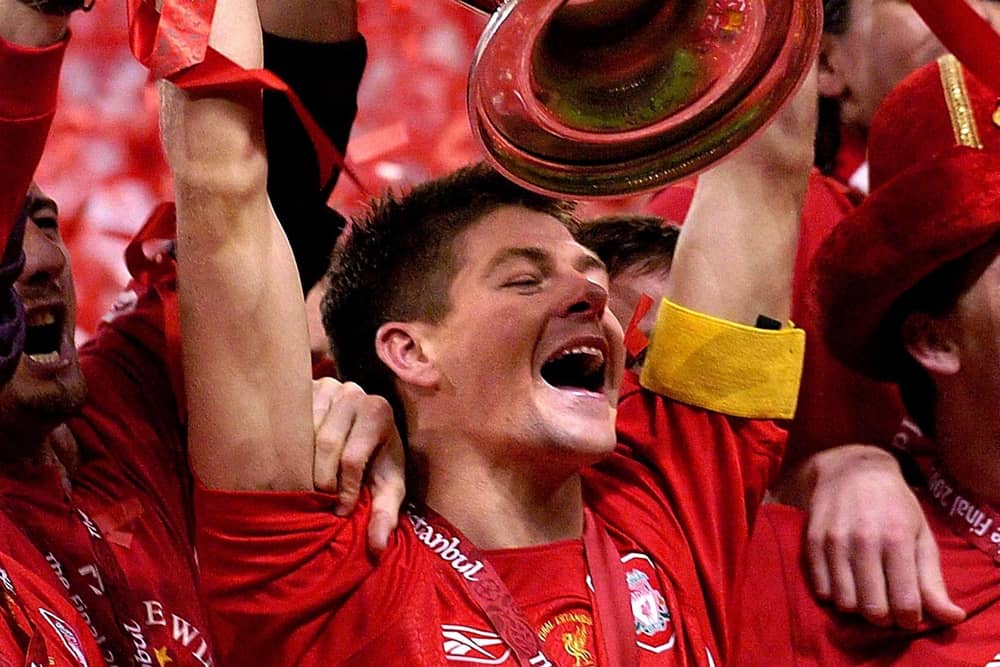 Midfield maestro Steve Gerrard