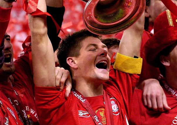 Midfield maestro Steve Gerrard