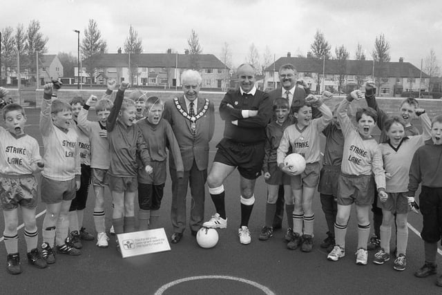 Football pitches opened in Freckleton