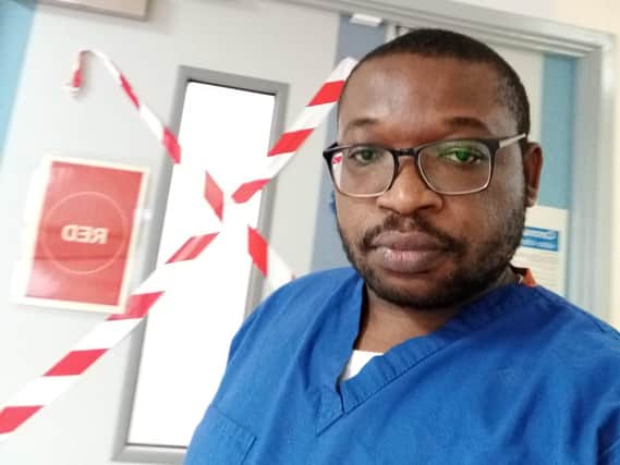 Dr Ikenga Samuel, is a registrar in the Intensive Care Unit at Royal Preston Hospital