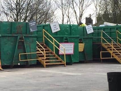 Lancashire's household waste recycling centres closed last month - but for how long?