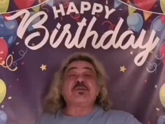 X-Factor star Wagner made special appearance in Mary's birthday video