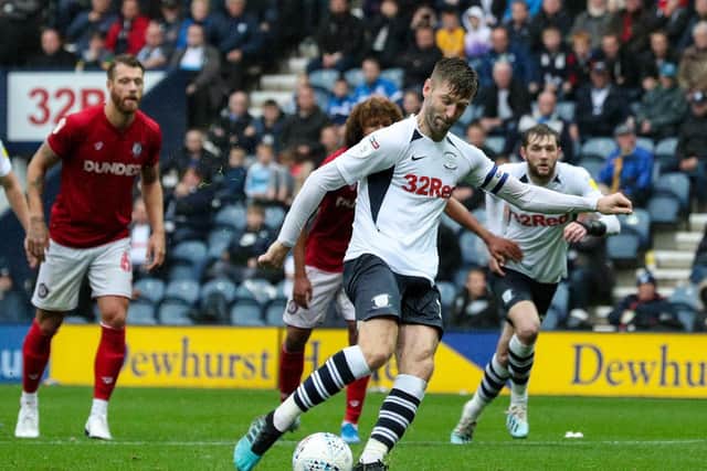 Paul Gallagher is one of the PNE players out of contract in the summer