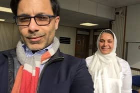 City Coun Pav Akhtar and his sister Takhsin - working to help  local youngsters access online learning