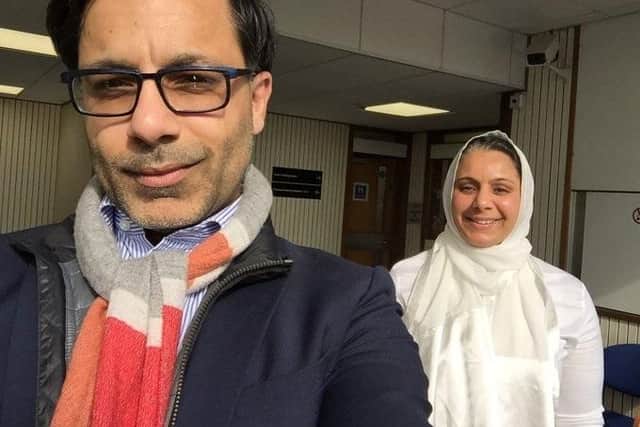 City Coun Pav Akhtar and his sister Takhsin - working to help local youngsters access online learning