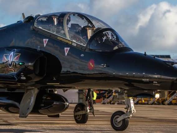 BAe Systems makes the Hawk, the Typhoon and parts of the F-35