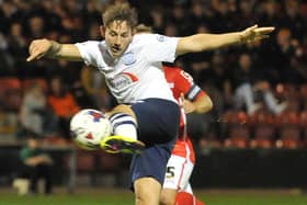 Brownhill in goalscoring action for PNE