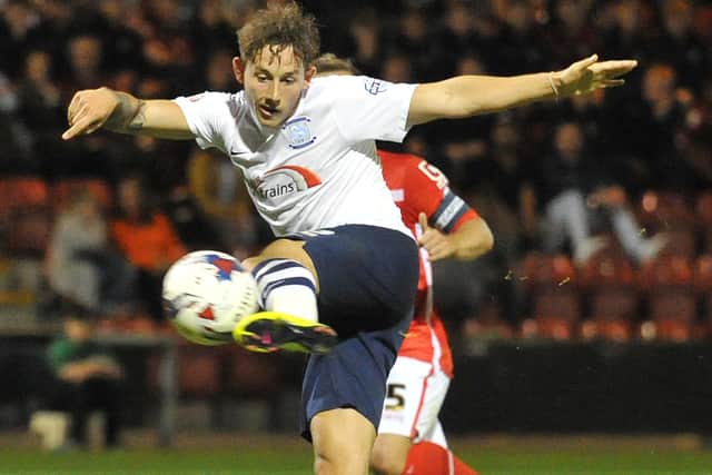 Brownhill in goalscoring action for PNE