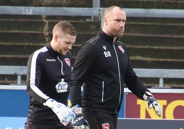 Barry Roche has been Morecambe’s goalkeeping coach since late last year