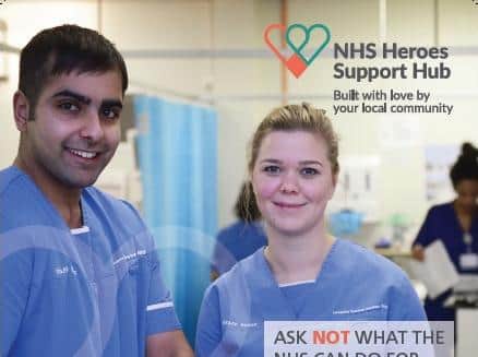 The NHS Heroes Support Hub will open at Fulwood Central Retail Park at 4pm today (April 23)