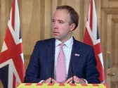Health Secretary Matt Hancock