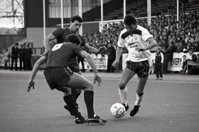 Gary Brazil in action for PNE