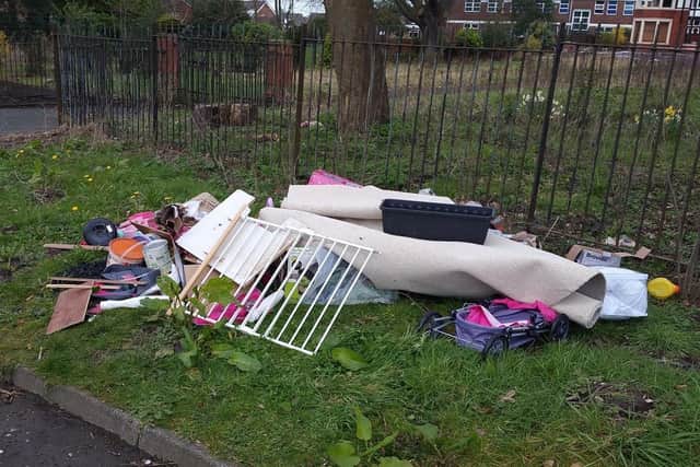 Fly-tipping reports have increased in some parts of Lancashire (image: South Ribble Borough Council)