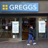 Greggs said it plans to reopen a small number of stores for takeaway and delivery  (Photo by GEOFF CADDICK/AFP via Getty Images)