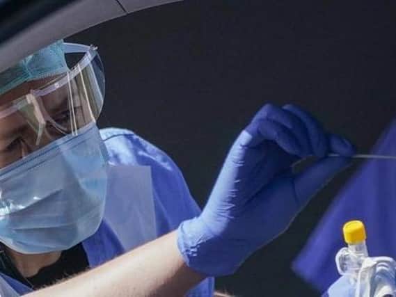 Drive-through coronavirus testing is now available for essential key workers in Lancashire. Picture: Getty