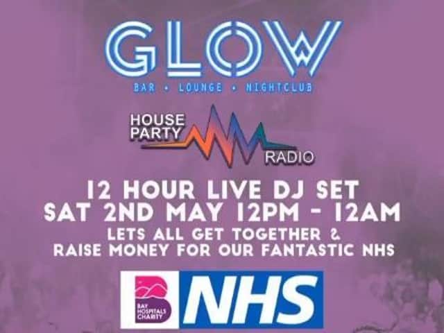 Glow Nightclub are streaming a 12 hour DJ set to raise money for the NHS.