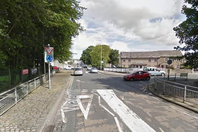 A man suffered a dislocated fracture to his ankle and foot after a collision at the junction of Waterloo Road and Shawbridge Street. (Credit: Google)