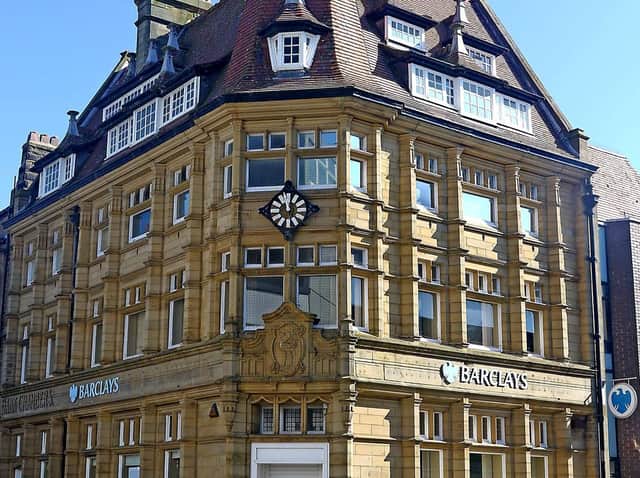 Barclays Bank Morecambe. Picture by Tony North