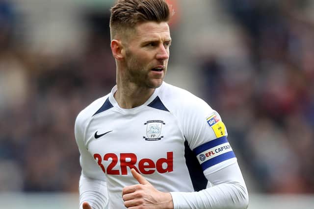 Paul Gallagher is one of the Preston players out of contract this summer