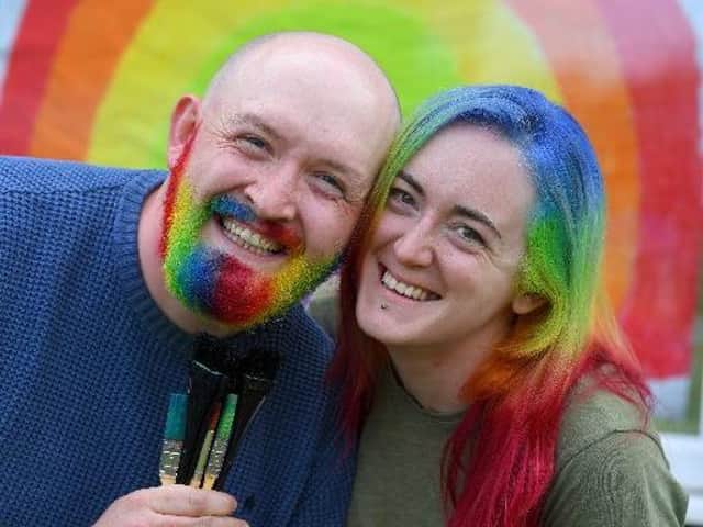 Jason Overell and wife Heather