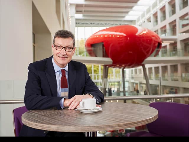 UCLan vice-chancellor Prof Graham Baldwin