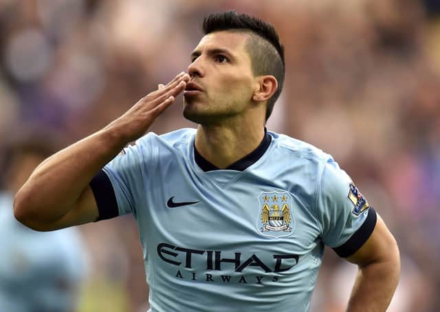 Argentina and Manchester City star Sergio Aguero