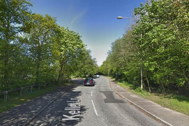 One person was taken to hospital after a car collided with a tree on Kellet Lane. (Credit: Google)