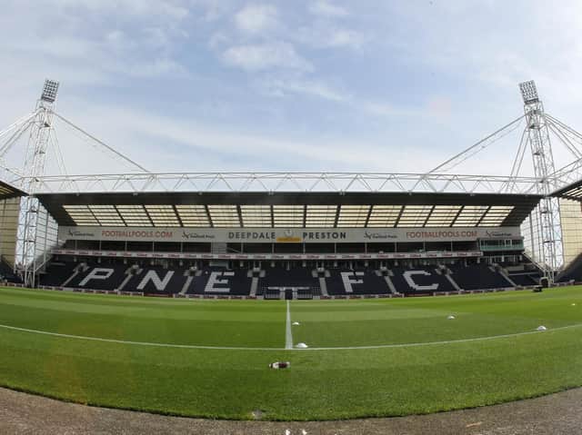 Preston North End's Deepdale ground
