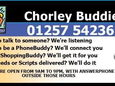Chorley Buddies' poster
