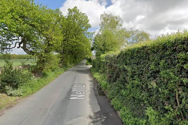 Nell Lane in Cllayton-le-Woods would see traffic-calming measures introduced under the plans - but would lose some of its hedgerows (image: Google Streetview)