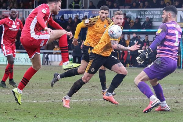 Morecambe haven't played since defeat at Newport County AFC in early March