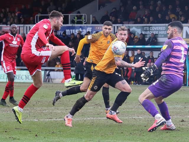 Morecambe haven't played since defeat at Newport County AFC in early March