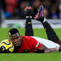 Manchester United midfielder Paul Pogba