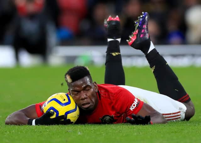 Manchester United midfielder Paul Pogba