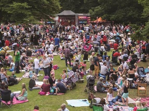 A previous Picnic in the Park. This years event, due to take place in Astley Park, Chorley, in June, has been cancelled due to the coronavirus pandemic