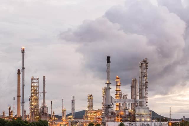 Oil refinery