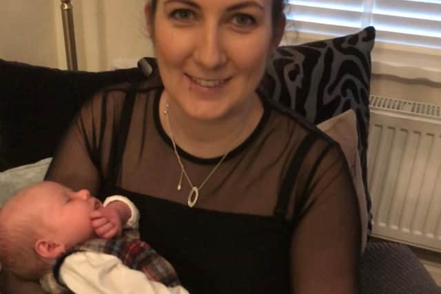 Whittle-le-Woods mum-of-two and nurse Lindsey Farrar is offering reassurance to pregnant women about giving birth during the pandemic.